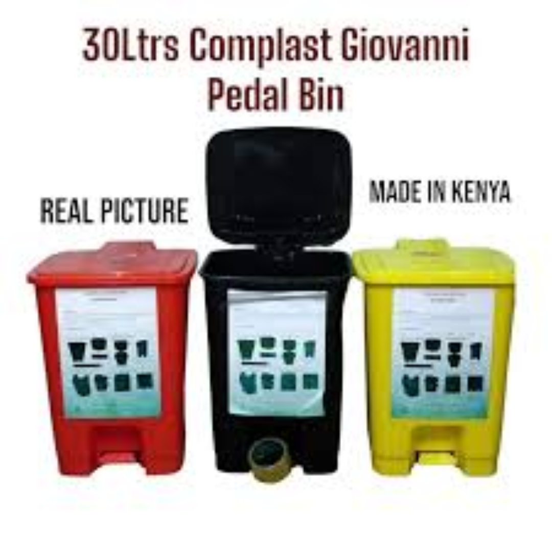 COMPLAST BIN GIOVANNI PEDAL 30LT